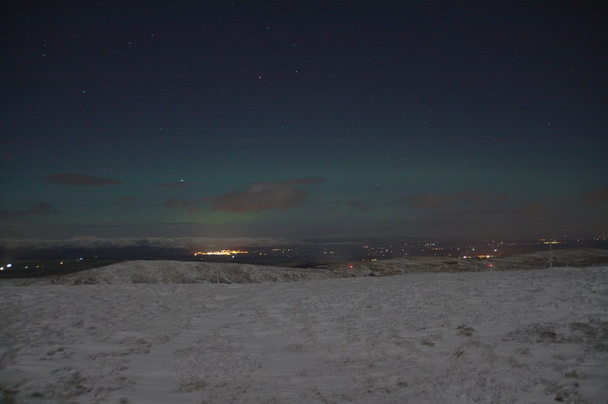 View towards Crieff from the Ochils